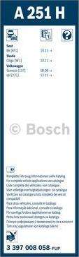 BOSCH 3 397 008 058 - Wiper Blade onlydrive.pro