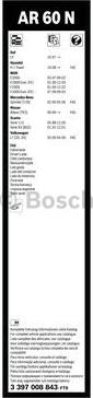 BOSCH 3 397 008 843 - Щетка стеклоочистителя onlydrive.pro