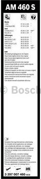 BOSCH 3 397 007 460 - Klaasipuhastaja kumm onlydrive.pro