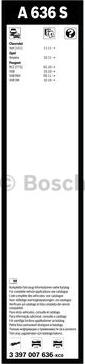 BOSCH 3 397 007 636 - Klaasipuhastaja kumm onlydrive.pro