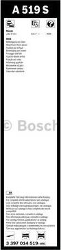 BOSCH 3 397 014 519 - Valytuvo gumelė onlydrive.pro