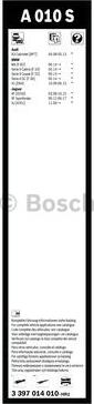 BOSCH 3 397 014 010 - Pyyhkijänsulka onlydrive.pro