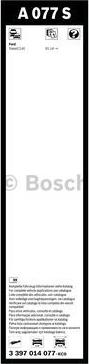 BOSCH 3 397 014 077 - Щетка стеклоочистителя onlydrive.pro