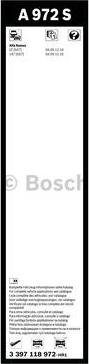 BOSCH 3 397 118 972 - Pyyhkijänsulka onlydrive.pro