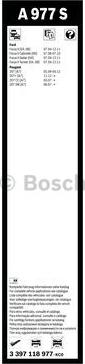 BOSCH 3 397 118 977 - Щетка стеклоочистителя onlydrive.pro