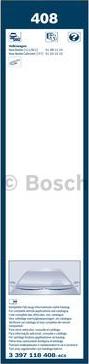 BOSCH 3 397 118 408 - Щетка стеклоочистителя onlydrive.pro