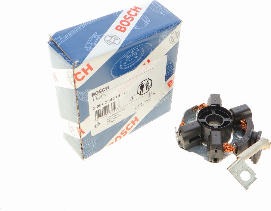 BOSCH 2 004 336 240 - Kinnitus, süsinikuharjad onlydrive.pro