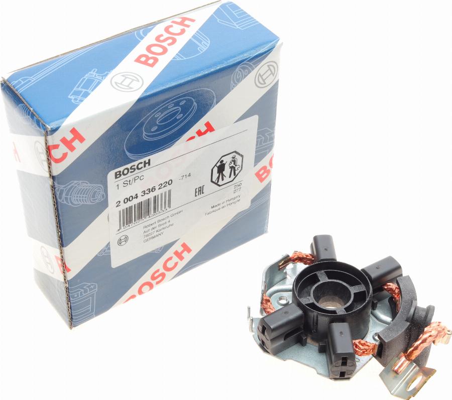 BOSCH 2 004 336 220 - Кронштейн, угольная щетка onlydrive.pro