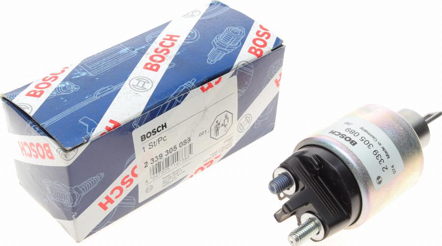 BOSCH 2 339 305 089 - Magnetlülitus,starter onlydrive.pro