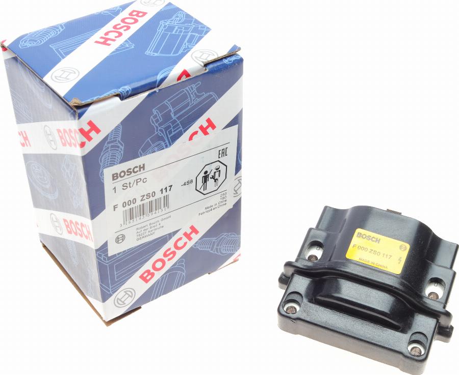 BOSCH F 000 ZS0 117 - Ignition Coil onlydrive.pro