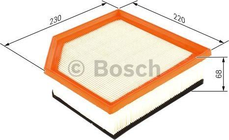 BOSCH F 026 400 451 - Õhufilter onlydrive.pro