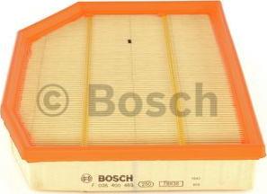 BOSCH F 026 400 463 - Воздушный фильтр, двигатель onlydrive.pro