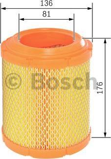 BOSCH F 026 400 413 - Oro filtras onlydrive.pro