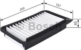 BOSCH F 026 400 420 - Air Filter, engine onlydrive.pro