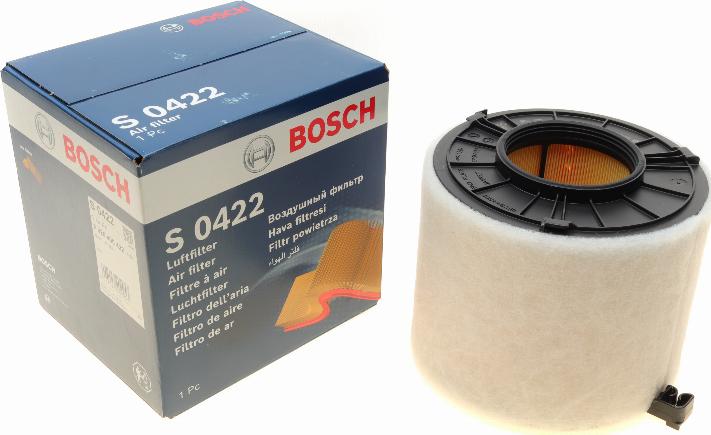 BOSCH F 026 400 422 - Воздушный фильтр, двигатель onlydrive.pro