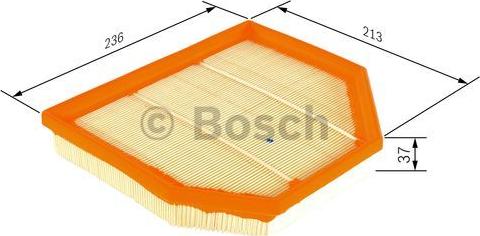 BOSCH F 026 400 509 - Oro filtras onlydrive.pro