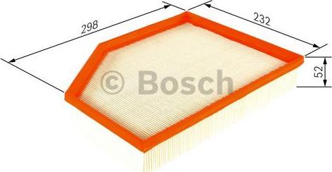 BOSCH F 026 400 501 - Ilmansuodatin onlydrive.pro