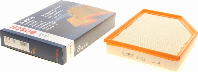 BOSCH F 026 400 501 - Air Filter, engine onlydrive.pro