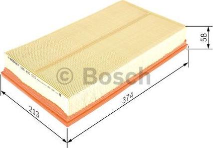 BOSCH F 026 400 515 - Oro filtras onlydrive.pro