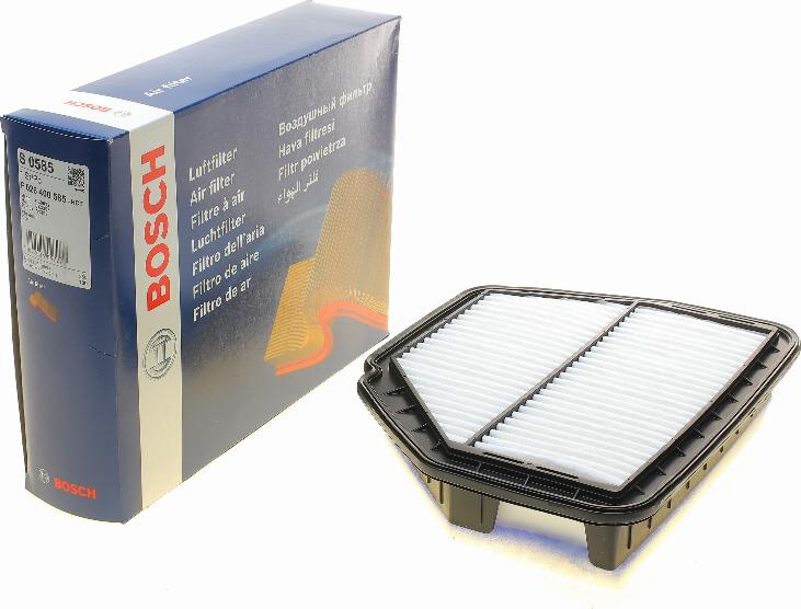 BOSCH F 026 400 585 - Воздушный фильтр, двигатель onlydrive.pro