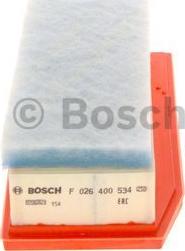 BOSCH F 026 400 534 - Õhufilter onlydrive.pro