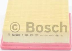 BOSCH F 026 400 097 - Air Filter, engine onlydrive.pro