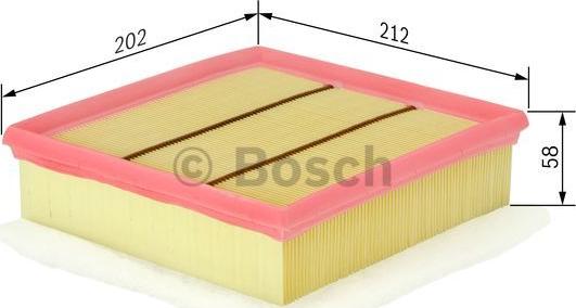 BOSCH F 026 400 049 - Air Filter, engine onlydrive.pro