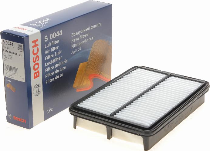 BOSCH F 026 400 044 - Воздушный фильтр, двигатель onlydrive.pro