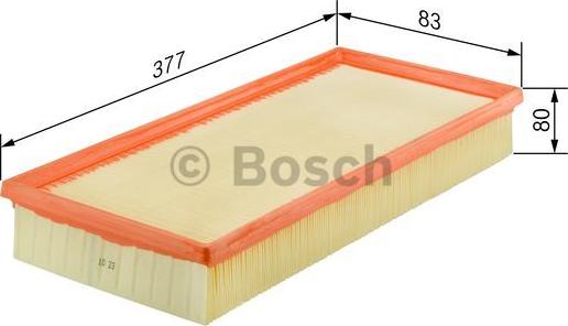 BOSCH F 026 400 051 - Air Filter, engine onlydrive.pro