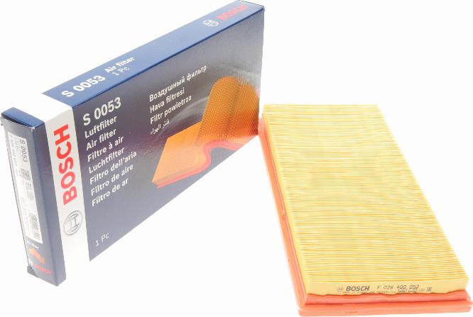 BOSCH F 026 400 053 - Õhufilter onlydrive.pro