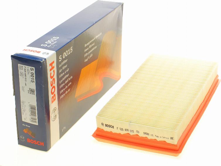 BOSCH F 026 400 015 - Air Filter, engine onlydrive.pro