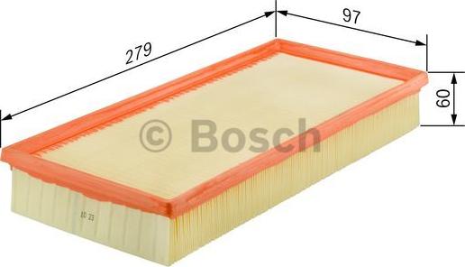 BOSCH F 026 400 036 - Air Filter, engine onlydrive.pro