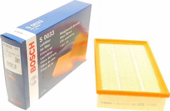 BOSCH F 026 400 033 - Oro filtras onlydrive.pro