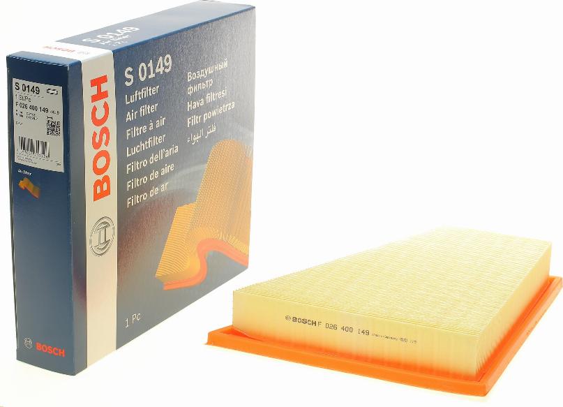 BOSCH F 026 400 149 - Air Filter, engine onlydrive.pro