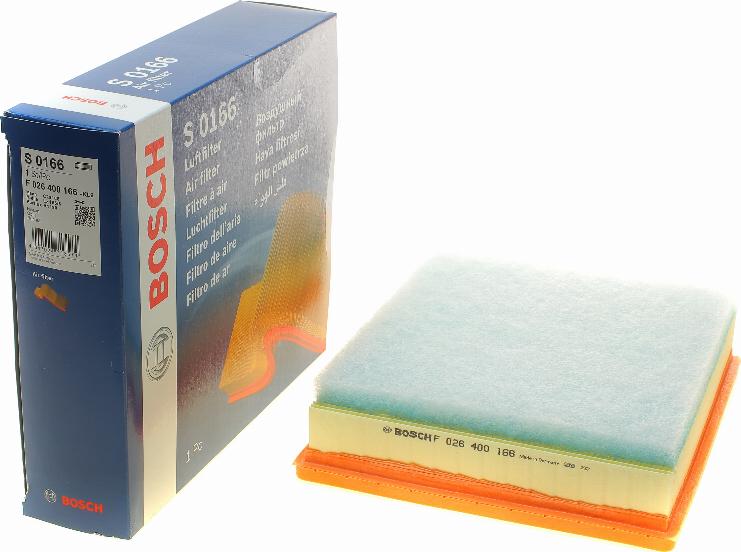 BOSCH F 026 400 166 - Air Filter, engine onlydrive.pro