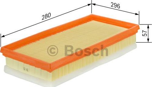 BOSCH F 026 400 103 - Air Filter, engine onlydrive.pro