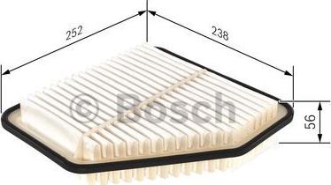 BOSCH F 026 400 188 - Air Filter, engine onlydrive.pro