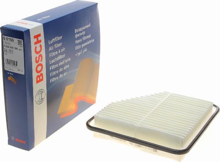 BOSCH F 026 400 188 - Air Filter, engine onlydrive.pro