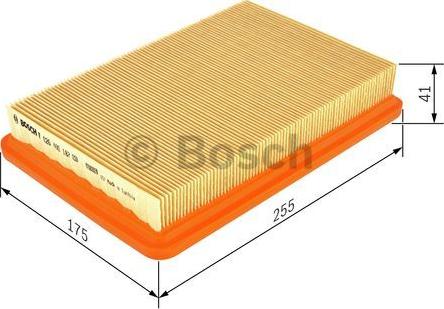 BOSCH F 026 400 187 - Air Filter, engine onlydrive.pro