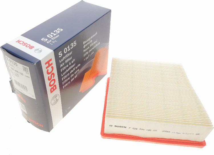 BOSCH F 026 400 135 - Air Filter, engine onlydrive.pro