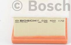 BOSCH F 026 400 172 - Воздушный фильтр, двигатель onlydrive.pro