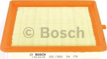 BOSCH F 026 400 348 - Ilmansuodatin onlydrive.pro