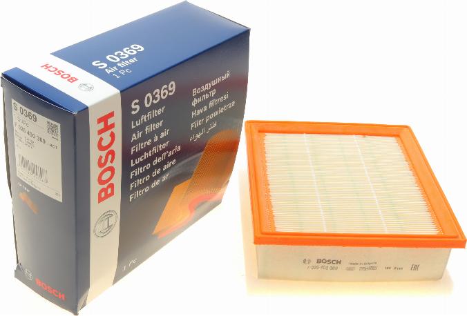 BOSCH F 026 400 369 - Air Filter, engine onlydrive.pro
