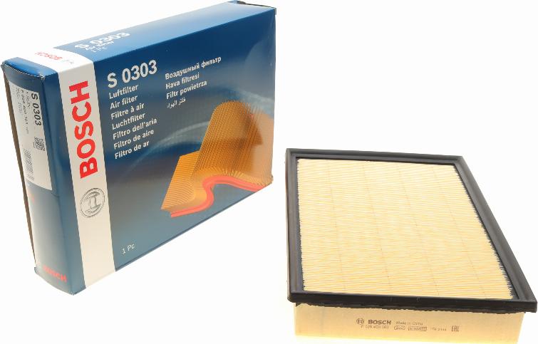 BOSCH F 026 400 303 - Air Filter, engine onlydrive.pro