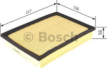 BOSCH F 026 400 303 - Air Filter, engine onlydrive.pro