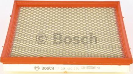 BOSCH F 026 400 385 - Air Filter, engine onlydrive.pro