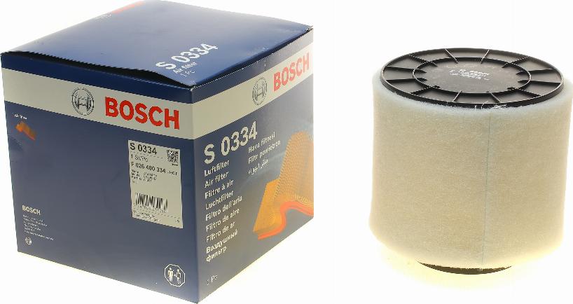 BOSCH F 026 400 334 - Воздушный фильтр, двигатель onlydrive.pro