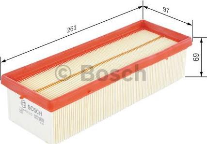 BOSCH F 026 400 323 - Oro filtras onlydrive.pro