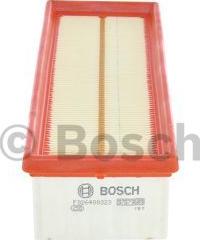 BOSCH F 026 400 323 - Воздушный фильтр, двигатель onlydrive.pro