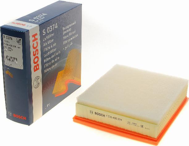 BOSCH F 026 400 374 - Air Filter, engine onlydrive.pro